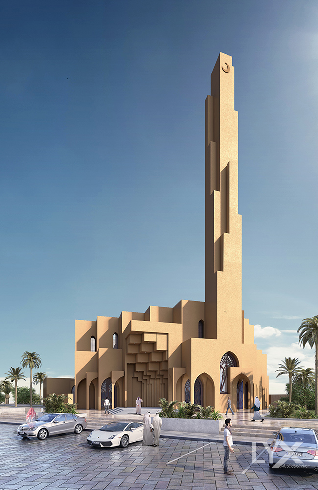 Desert Mosque 