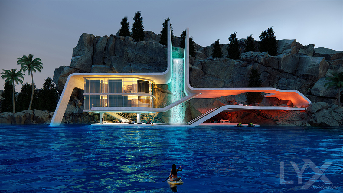 Diving Cliff House